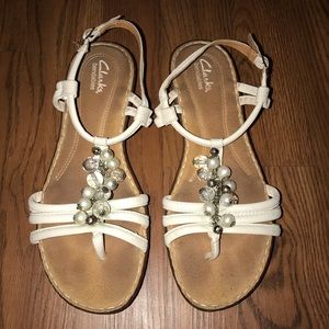 Clarks Sandals with extra comfort padding